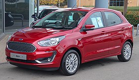 2018 Ford KA+ Zetec 1.0 Front.jpg